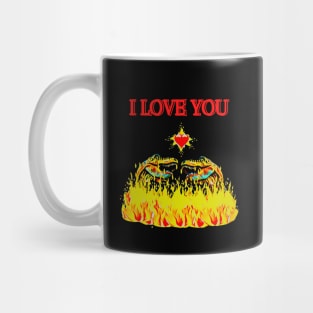 animal in love Mug